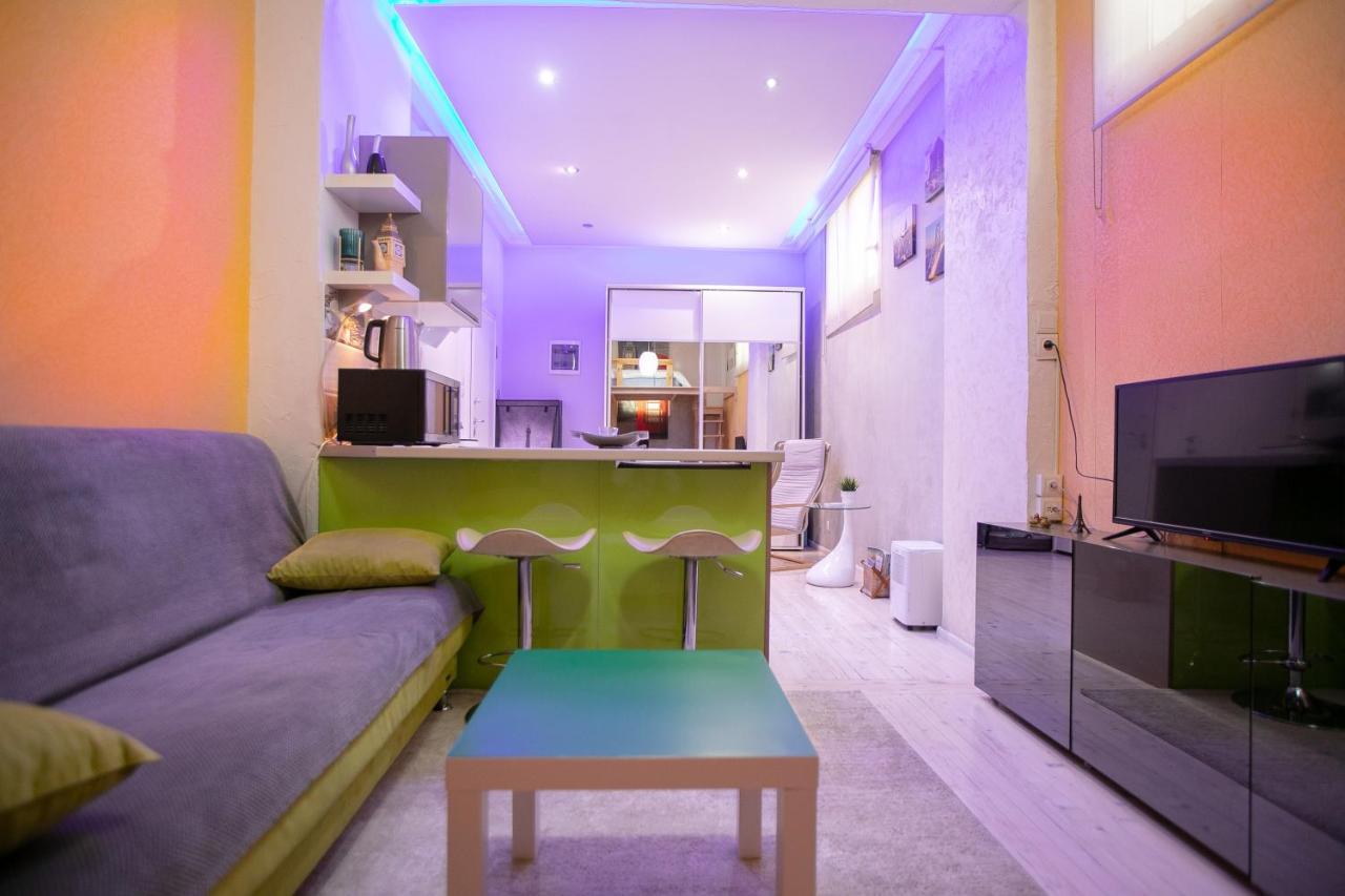 Апартаменты Orange And Blue Studio Downtown 5 Min From White Tower Салоники Экстерьер фото